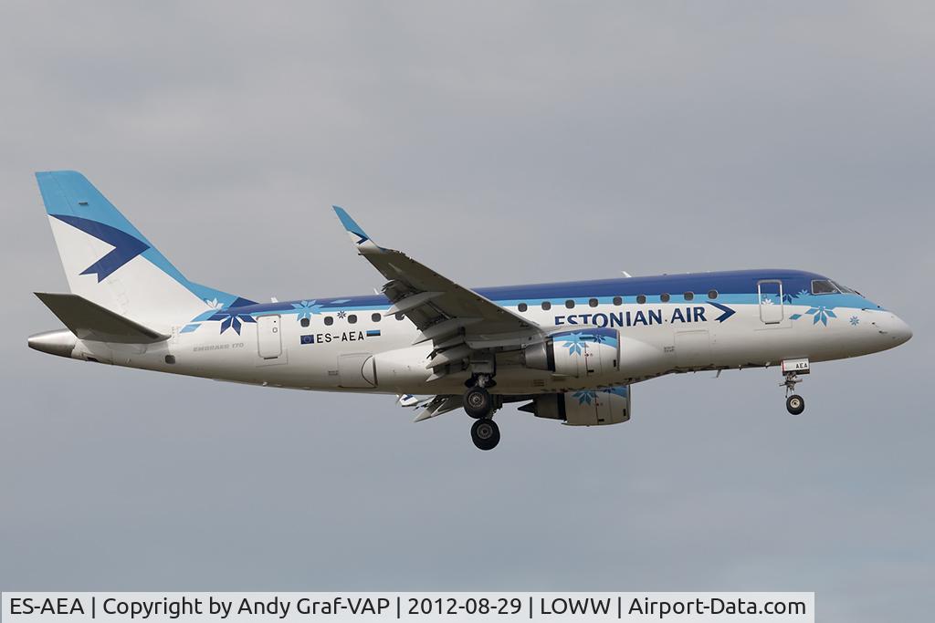 ES-AEA, 2005 Embraer 170LR (ERJ-170-100LR) C/N 17000093, Estonian Airlines EMB170
