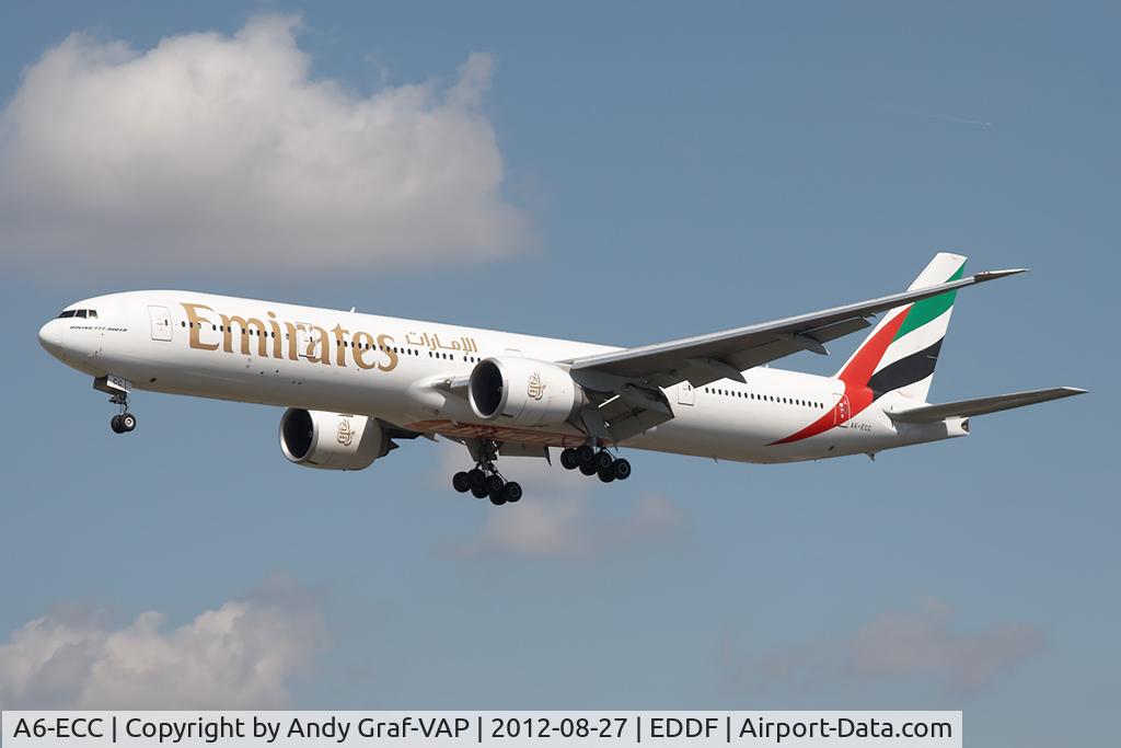 A6-ECC, 2007 Boeing 777-36N/ER C/N 33865, Emirates 777-300