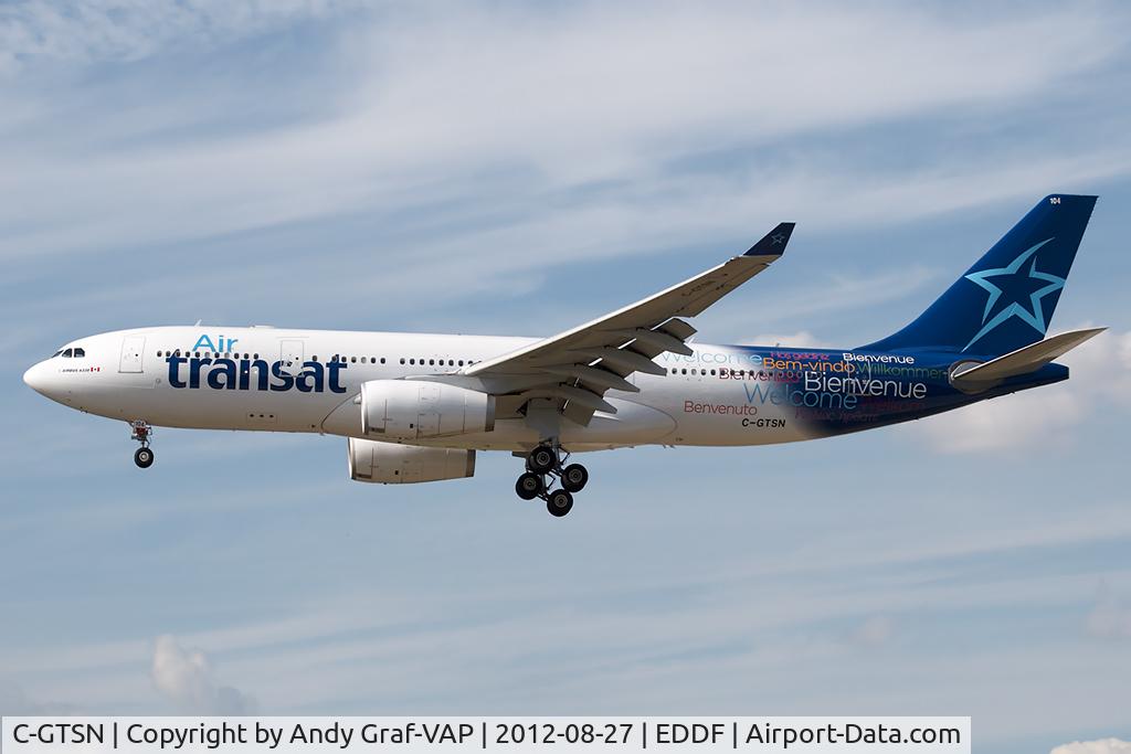 C-GTSN, 2000 Airbus A330-243 C/N 369, Air Transat A330-200