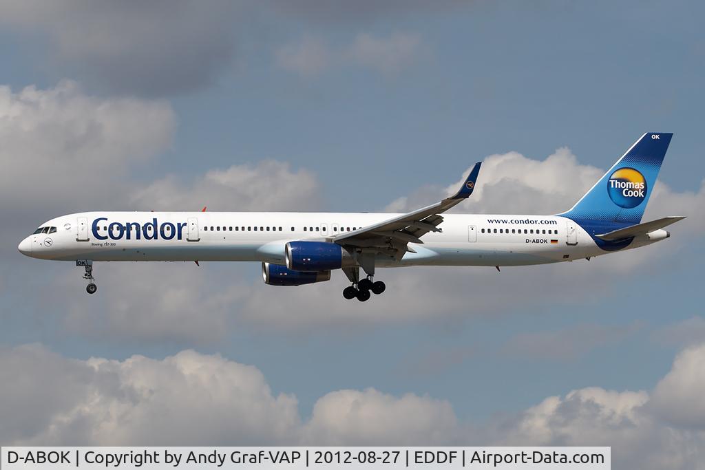 D-ABOK, 2000 Boeing 757-330 C/N 29020, Condor 757-300
