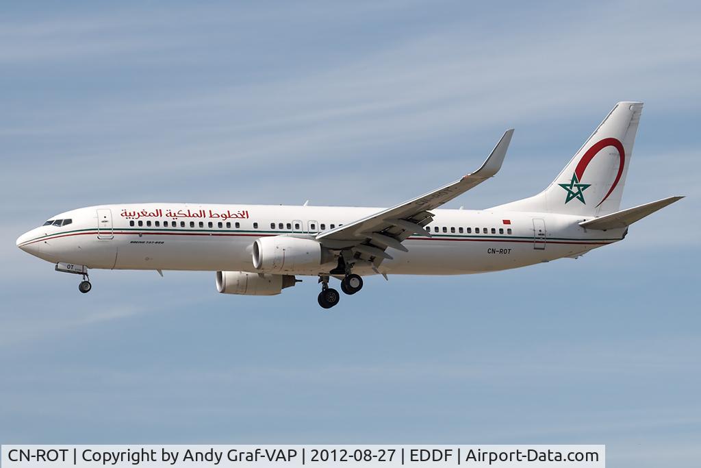 CN-ROT, 2009 Boeing 737-8B6 C/N 33068, Royal Air Maroc 737-800