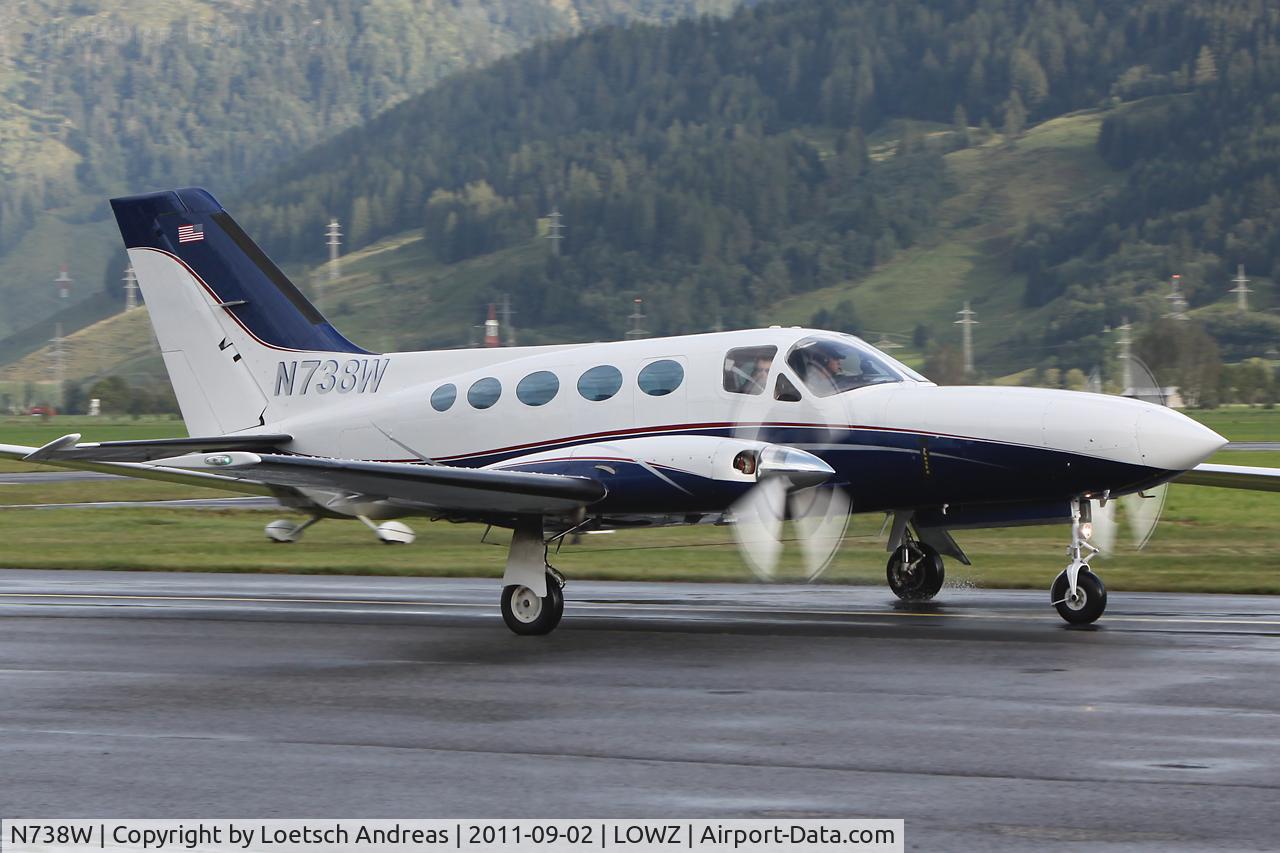 N738W, Cessna 414A Chancellor C/N 414A0027, crashed 30.Sept 2012 near Ellboegen Tirol (Austria)