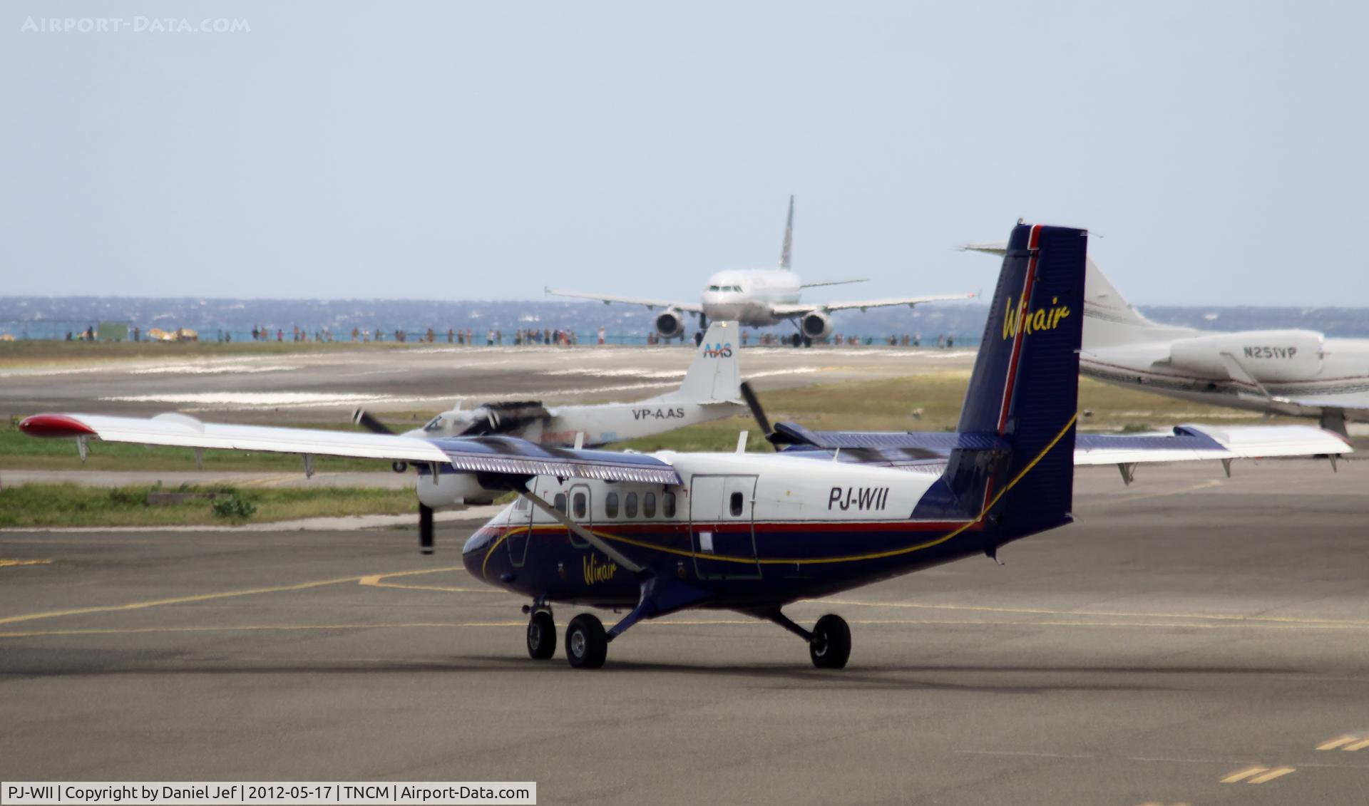 PJ-WII, 1980 De Havilland Canada DHC-6-310 Twin Otter C/N 682, TNCM