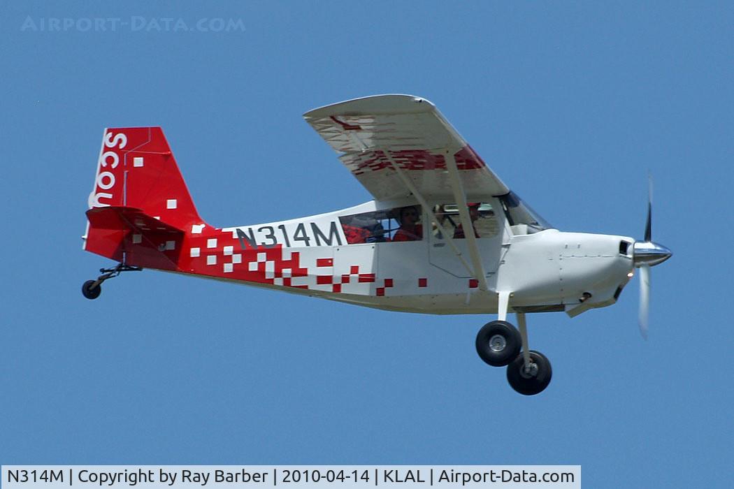N314M, American Champion 8GCBC Scout C/N 524-2010, American Champion 8GCBC Scout [524-2010] Lakeland-Linder~N 14/04/2010
