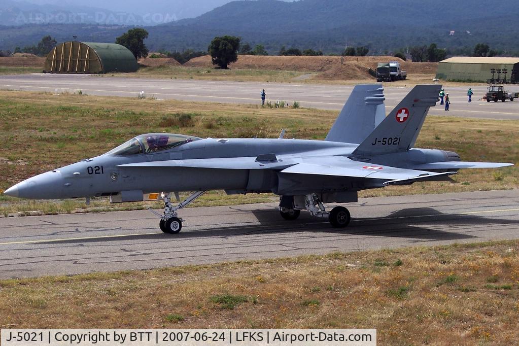 J-5021, McDonnell Douglas F/A-18C Hornet C/N 1370/SFC021, Airshow 2007