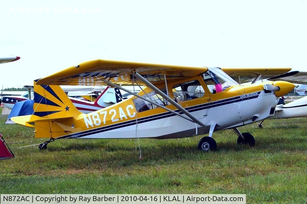 N872AC, 2000 American Champion 8KCAB Super Decathlon C/N 872-2000, American Champion 8KCAB Super Decathlon [872-2000] Lakeland-Linder~N 16/04/2010