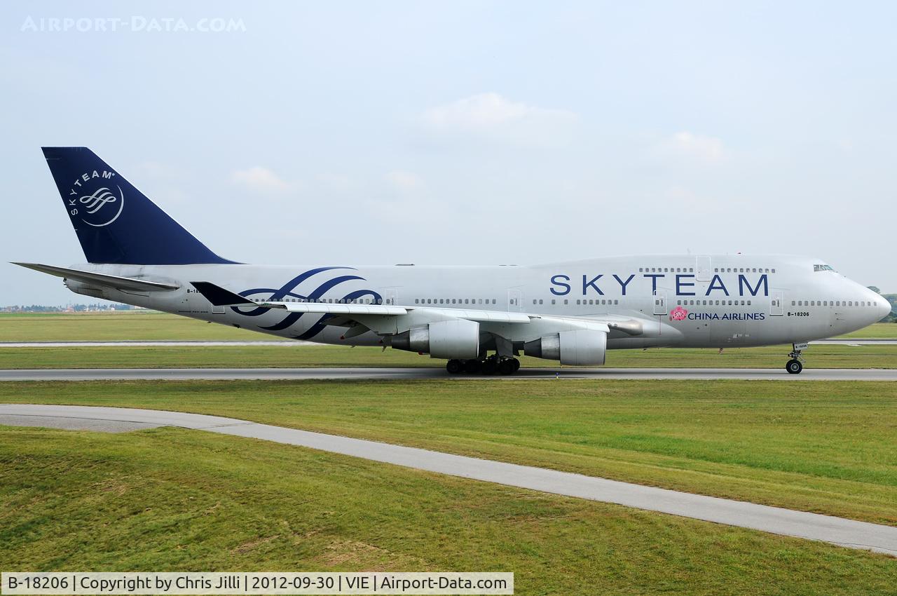 B-18206, 1998 Boeing 747-409 C/N 29030, China Airlines