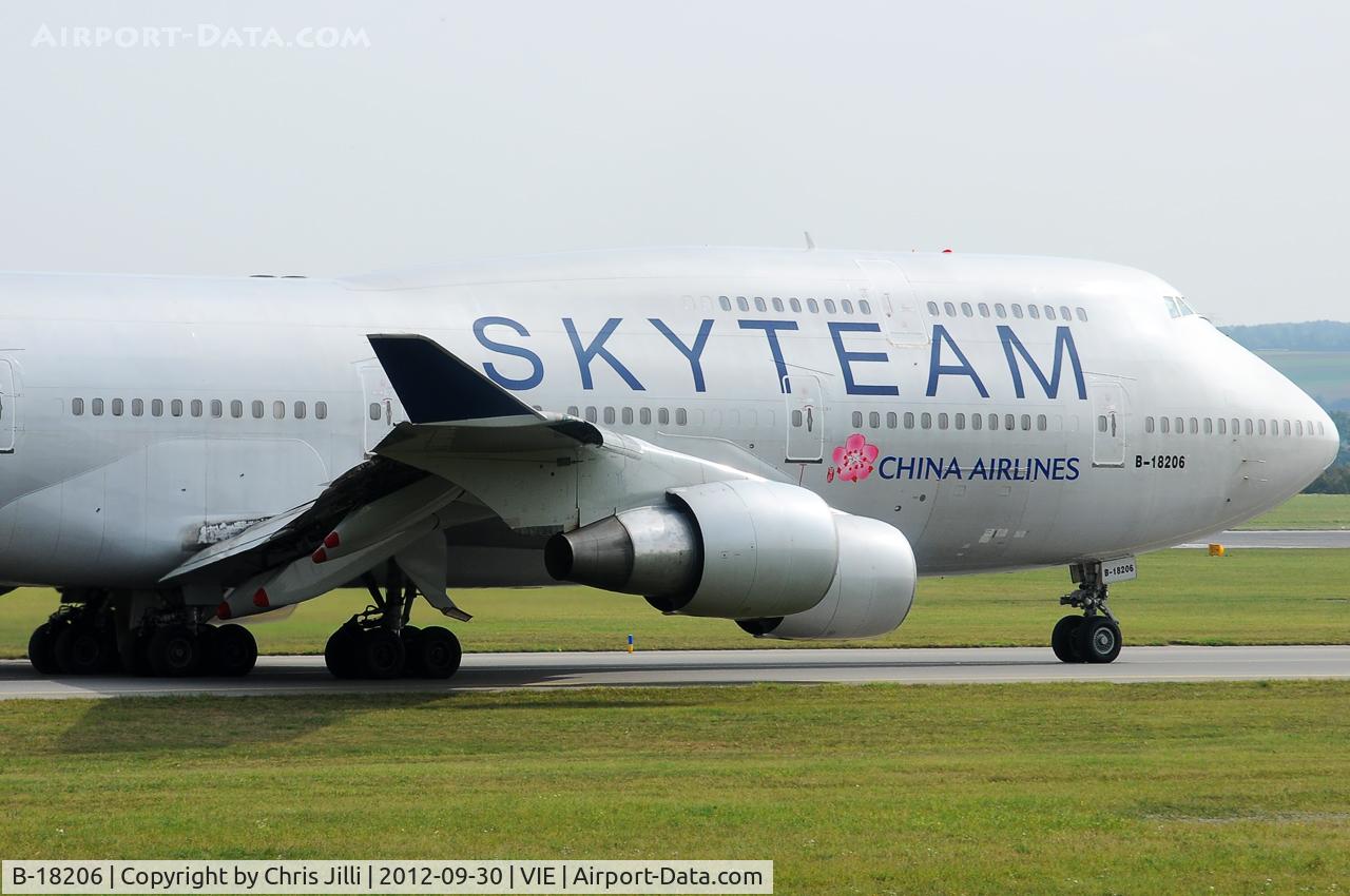 B-18206, 1998 Boeing 747-409 C/N 29030, China Airlines