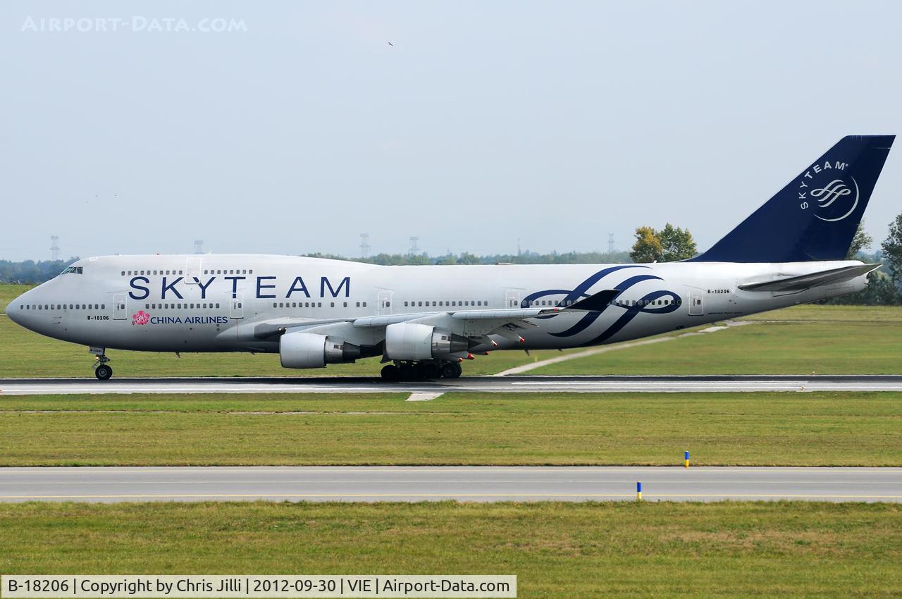 B-18206, 1998 Boeing 747-409 C/N 29030, China Airlines