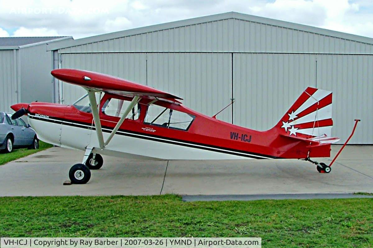 VH-ICJ, 1976 American Champion 8KCAB Decathlon C/N 256-76, Bellanca 8KCAB Decathlon [256-76] Maitland~VH 26/03/2007