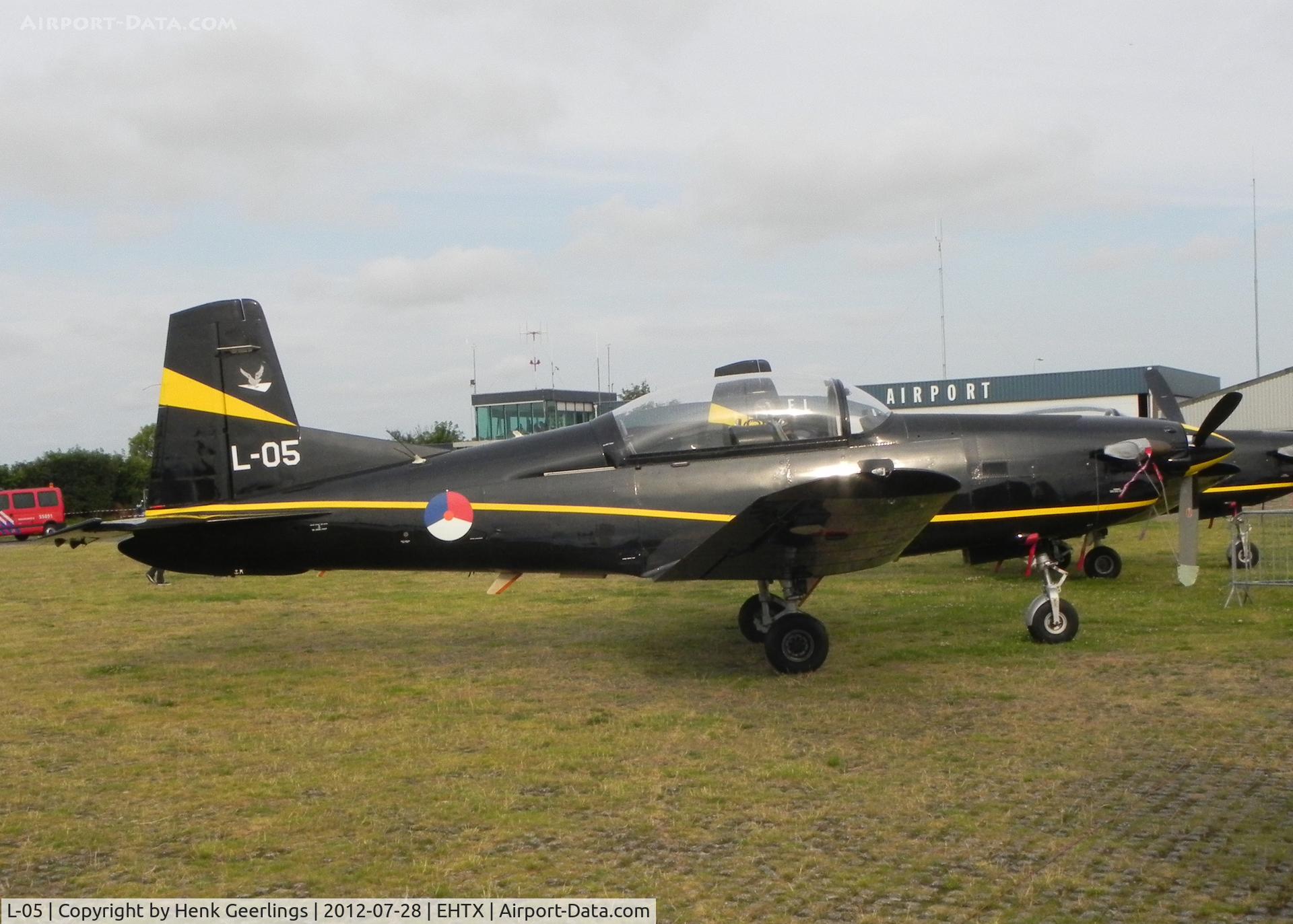 L-05, Pilatus PC-7 Turbo Trainer C/N 542, Texel Air Show