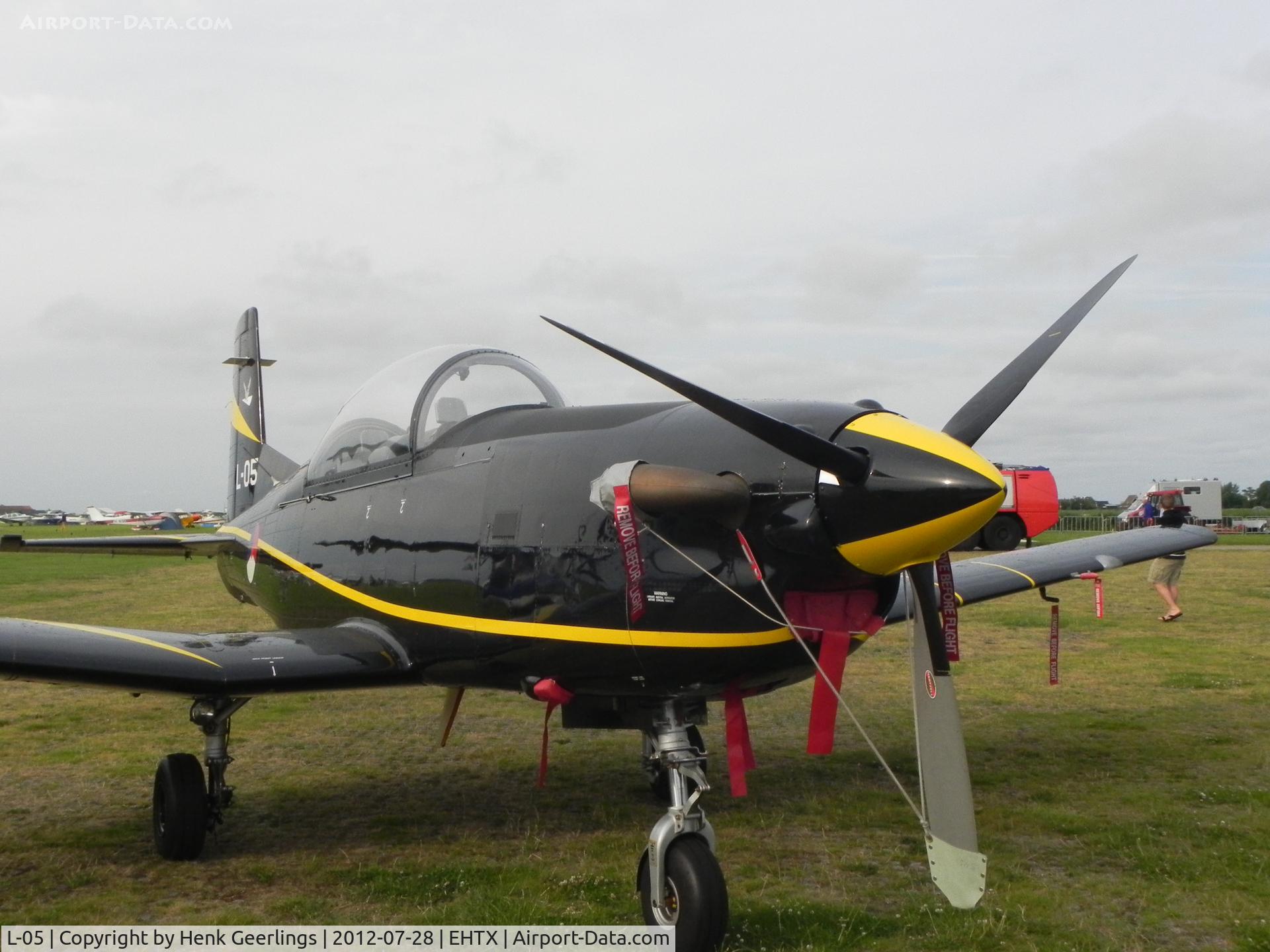 L-05, Pilatus PC-7 Turbo Trainer C/N 542, Texel Air Show