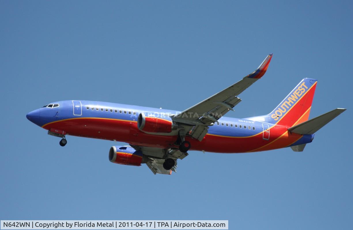 N642WN, 1997 Boeing 737-3H4 C/N 27715, Southwest 737