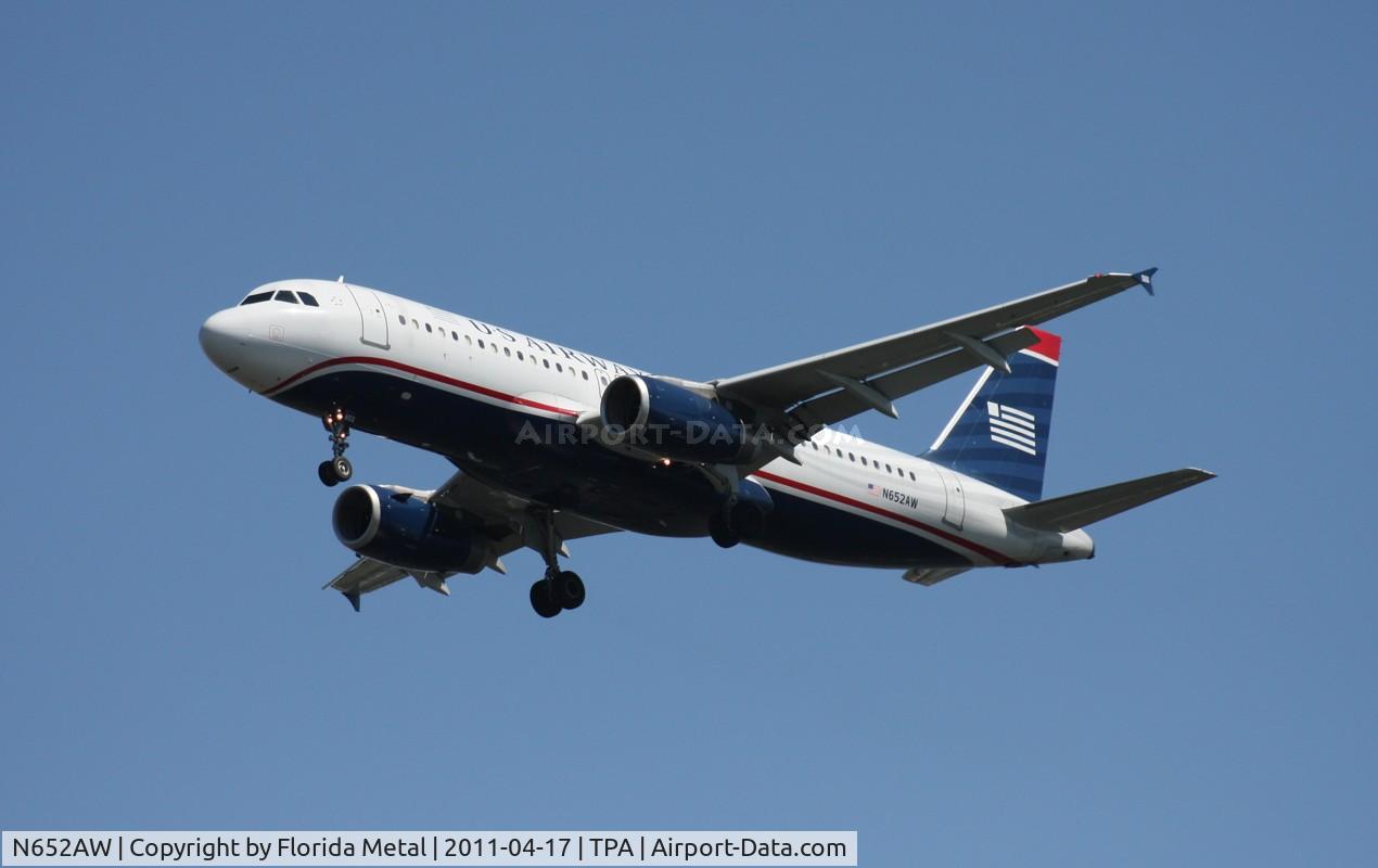 N652AW, 1999 Airbus A320-232 C/N 0953, US Airways A320