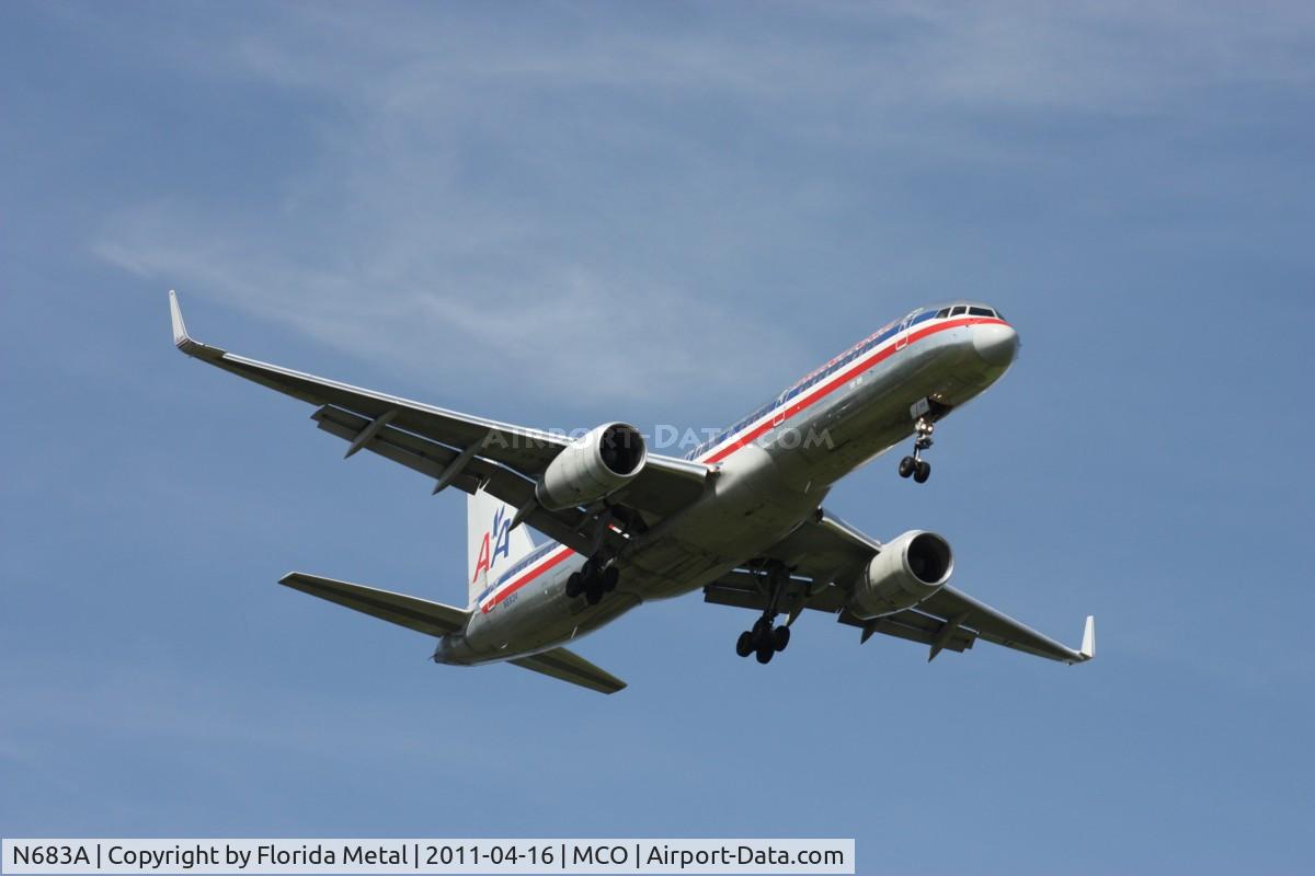N683A, 1992 Boeing 757-223 C/N 25340, American 757