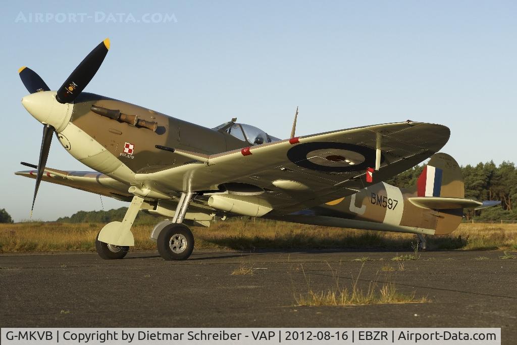 G-MKVB, 1942 Supermarine 349 Spitfire LF.Vb C/N CBAF.2461, Spitfire