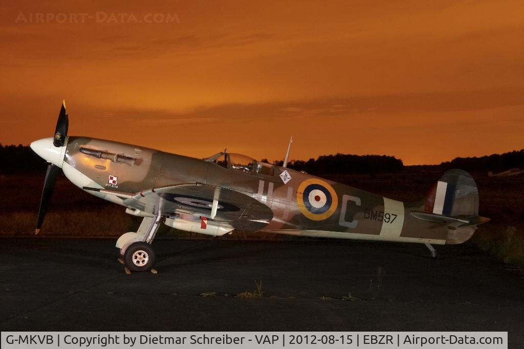 G-MKVB, 1942 Supermarine 349 Spitfire LF.Vb C/N CBAF.2461, Spitfire