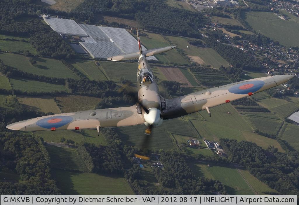 G-MKVB, 1942 Supermarine 349 Spitfire LF.Vb C/N CBAF.2461, Spitfire