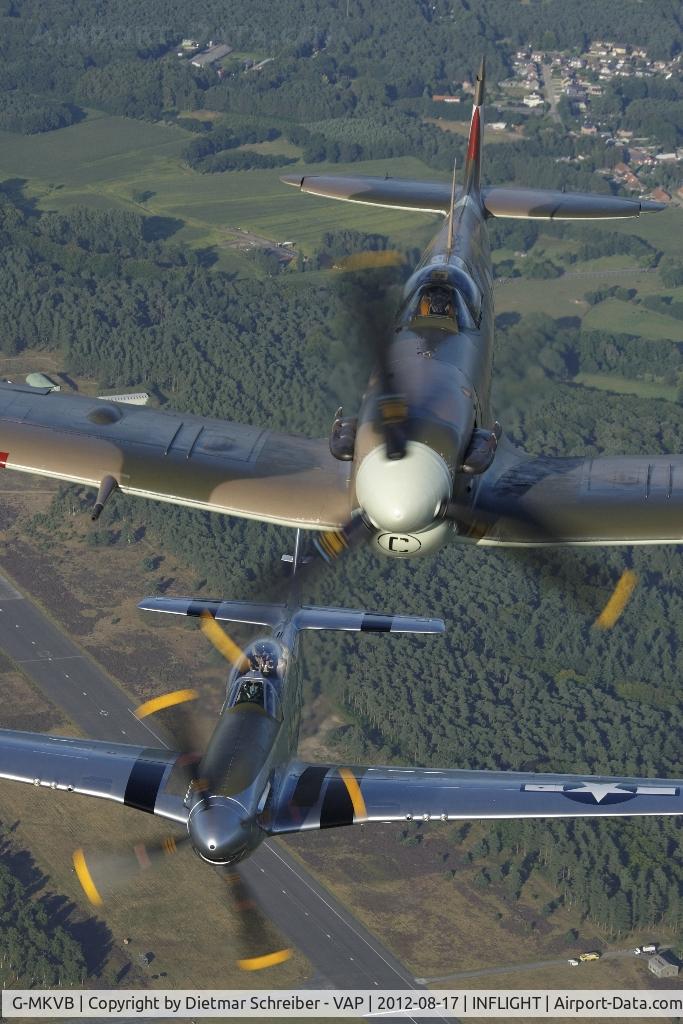 G-MKVB, 1942 Supermarine 349 Spitfire LF.Vb C/N CBAF.2461, Spitfire