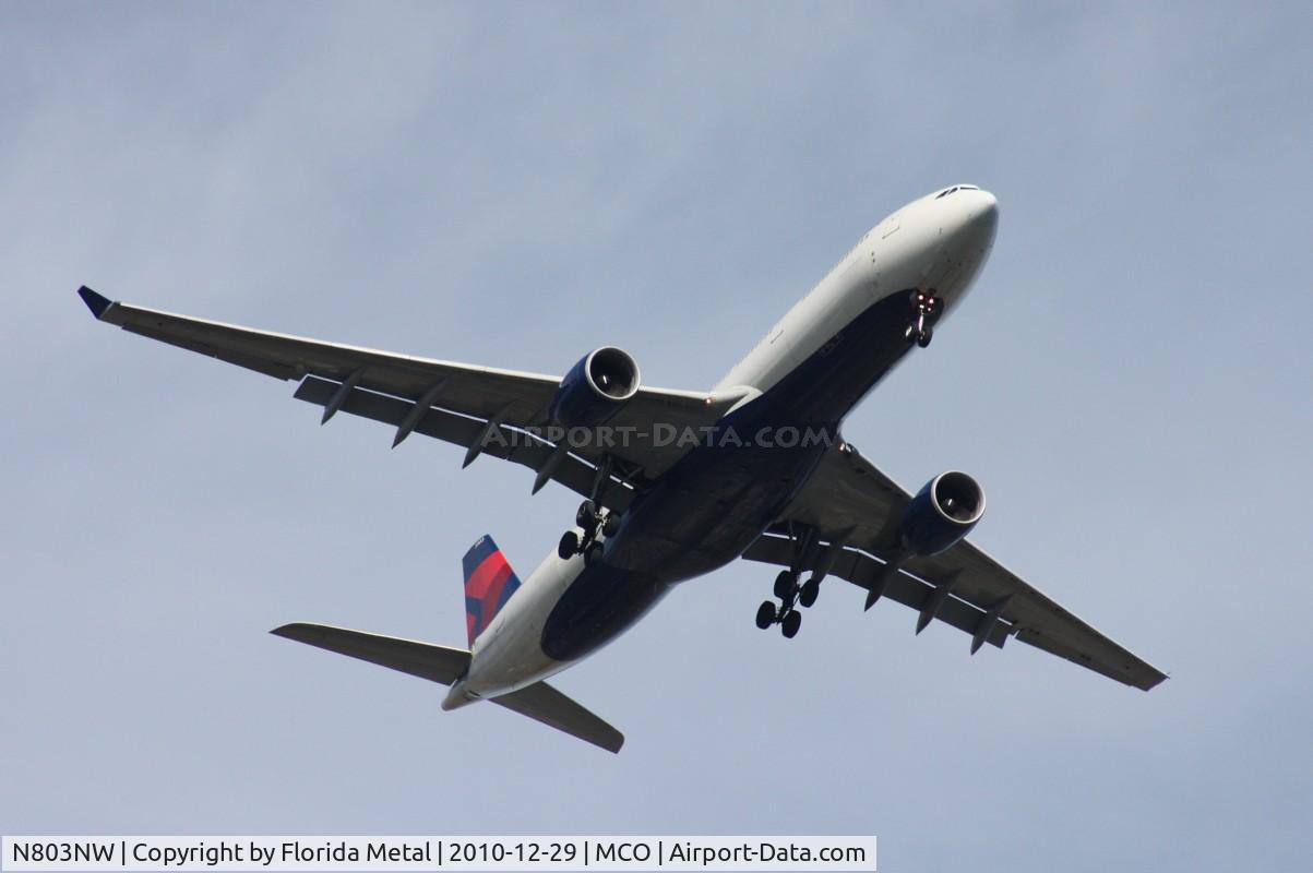 N803NW, 2003 Airbus A330-323 C/N 0542, Delta A330-300