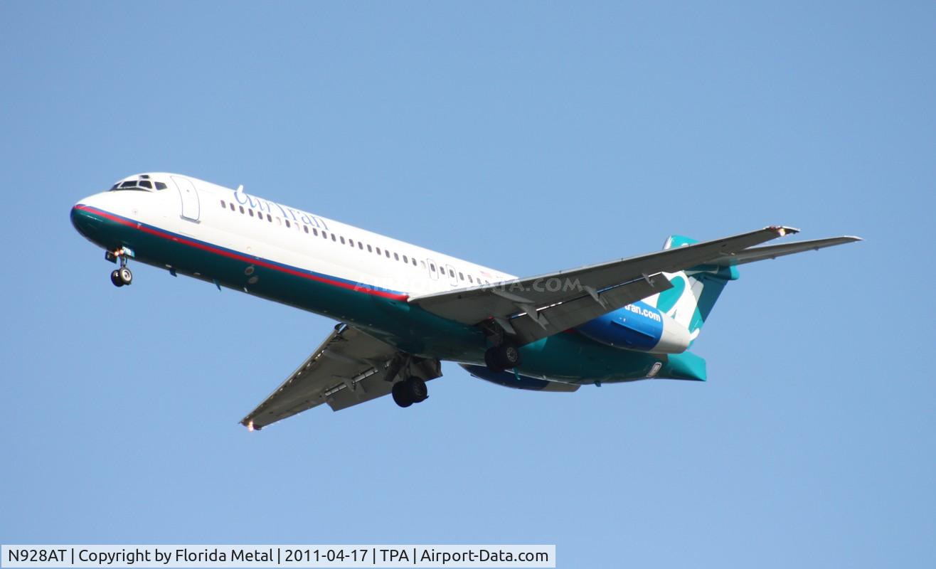 N928AT, 2000 Boeing 717-200 C/N 55076, Air Tran 717