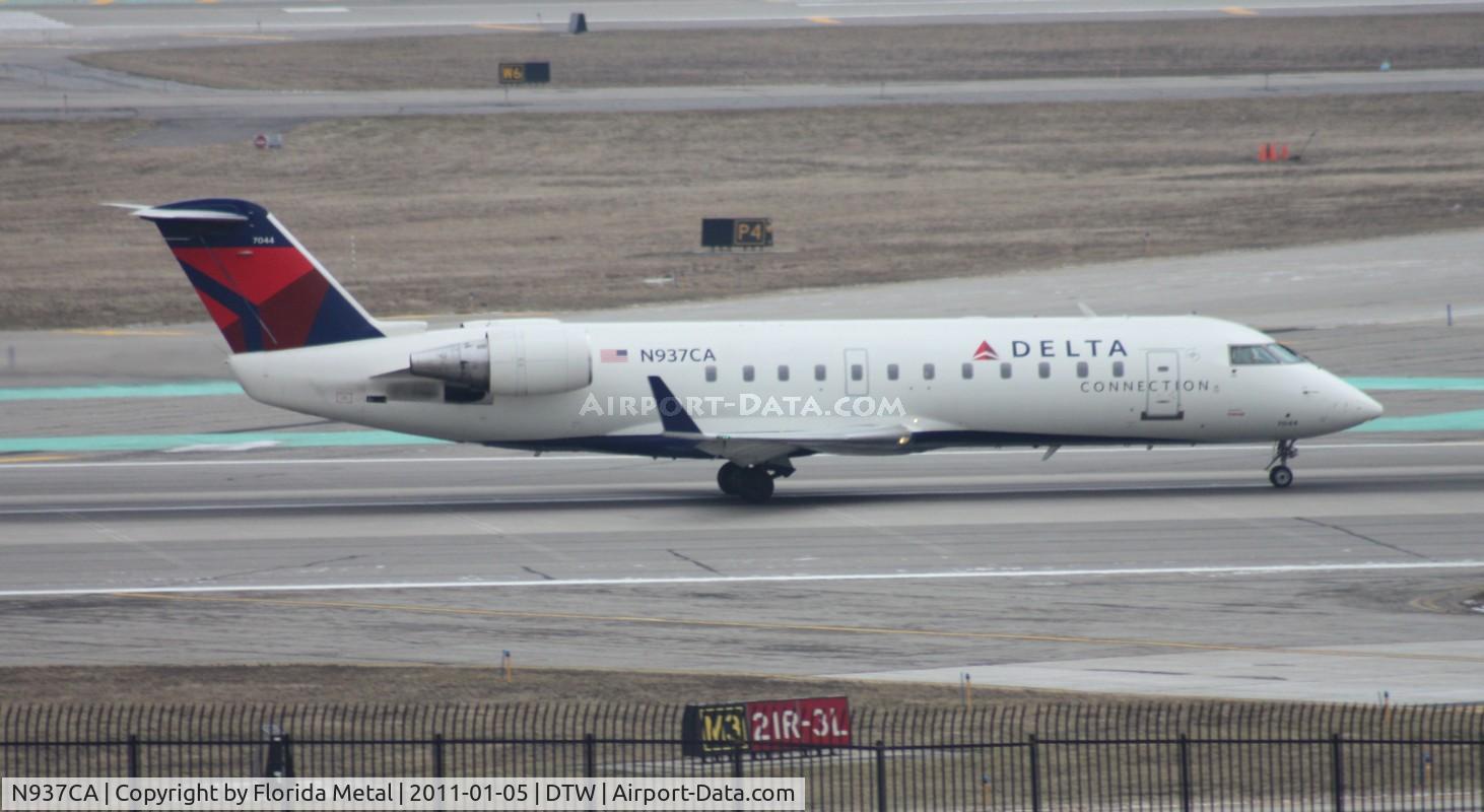 N937CA, 1994 Canadair CRJ-100ER (CL-600-2B19) C/N 7044, Comair CRJ-100