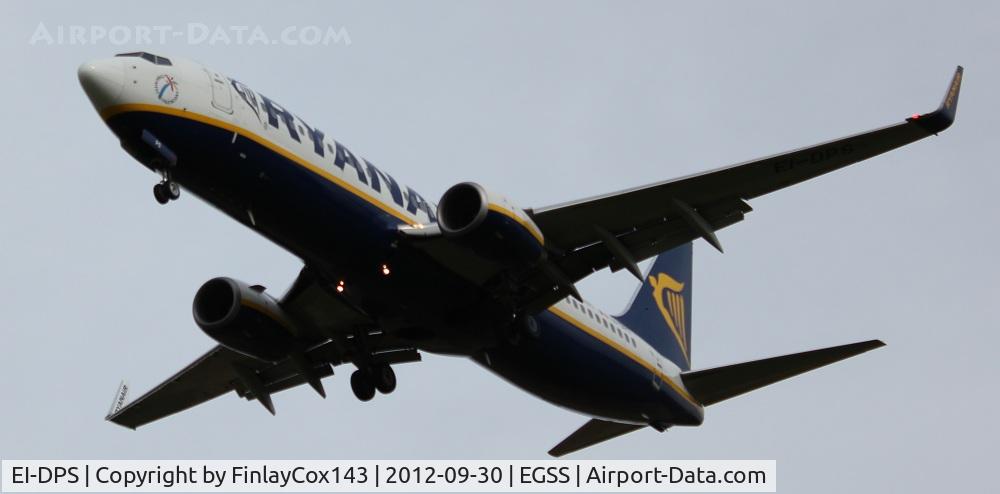 EI-DPS, 2007 Boeing 737-8AS C/N 33641, Ryanair Boeing 737-800 at London Stansted