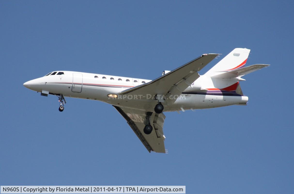 N960S, 1982 Dassault-Breguet Falcon 50 C/N 86, Falcon 50