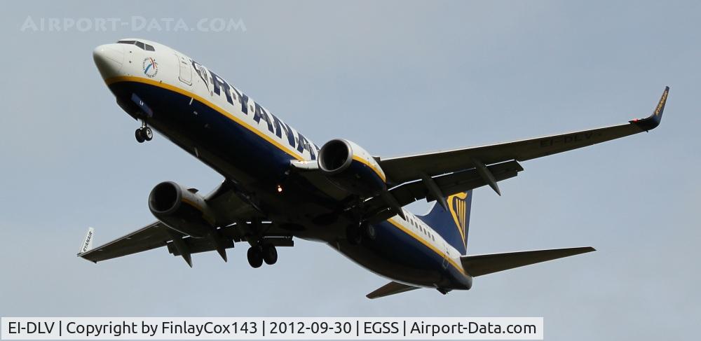 EI-DLV, 2006 Boeing 737-8AS C/N 33598, Ryanair Boeing 737-800 at London Stansted