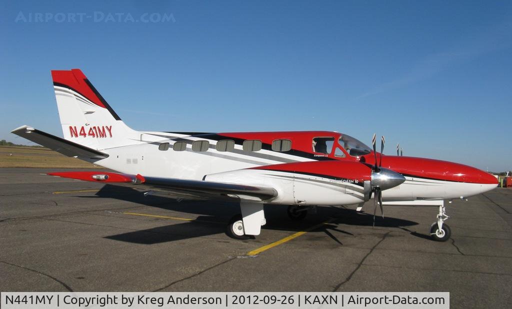 N441MY, 1981 Cessna 441 C/N 441-0215, Cessna 441 Conquest on the line.