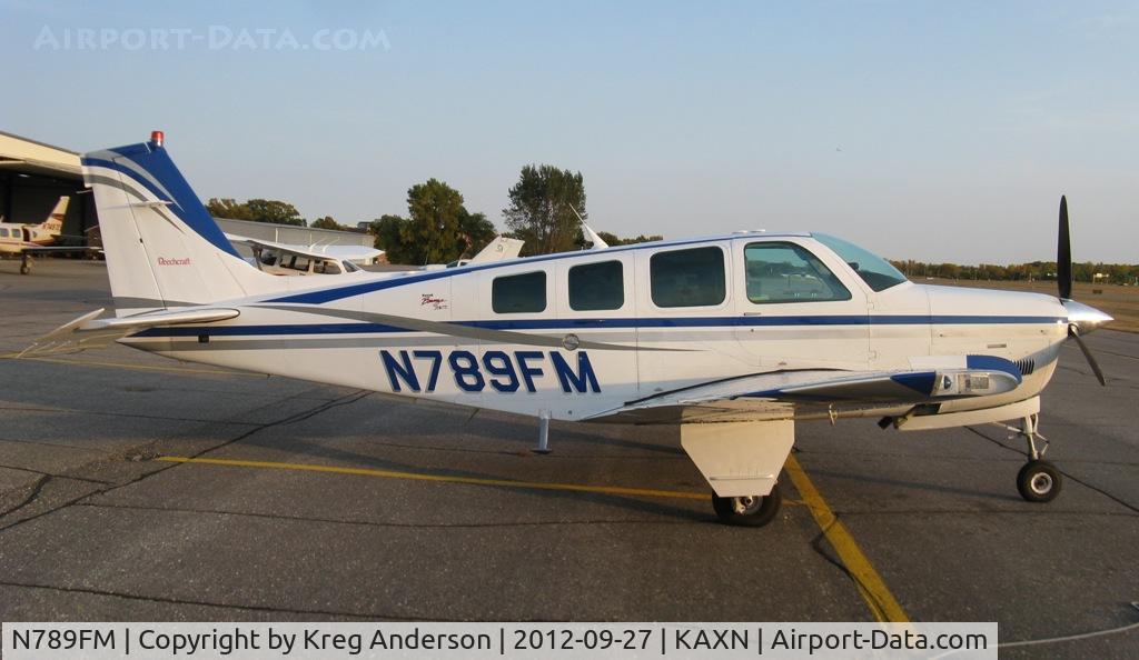 N789FM, 2000 Raytheon Aircraft Company B36TC Bonanza C/N EA-652, Raytheon B36TC Bonanza on the line.