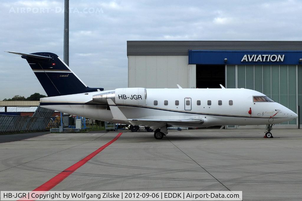 HB-JGR, 2005 Bombardier Challenger 604 (CL-600-2B16) C/N 5624, visitor