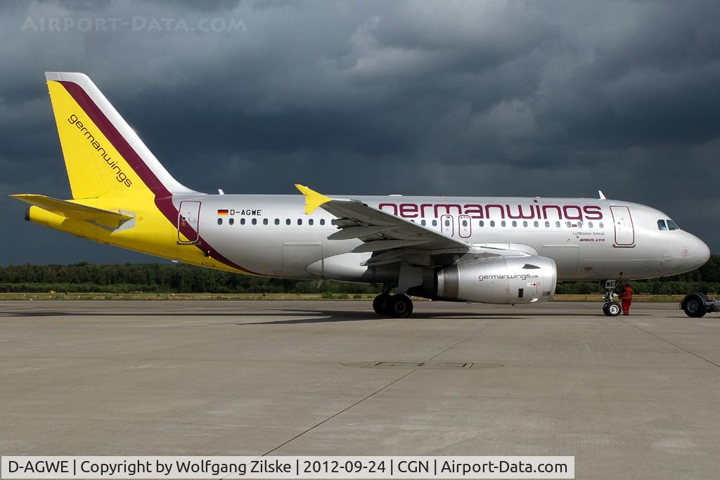 D-AGWE, 2007 Airbus A319-132 C/N 3128, visitor
