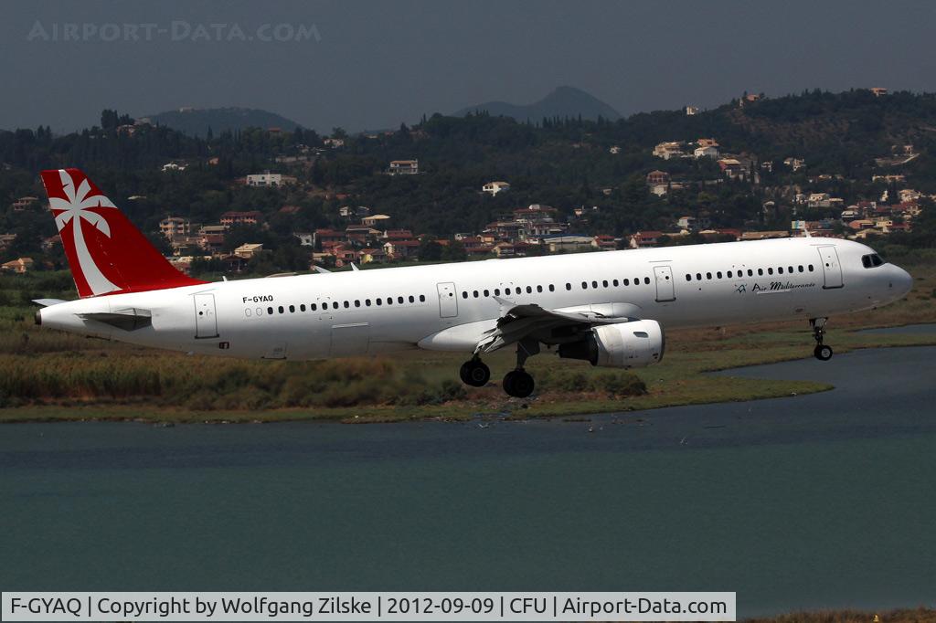 F-GYAQ, 1996 Airbus A321-211 C/N 827, visitor