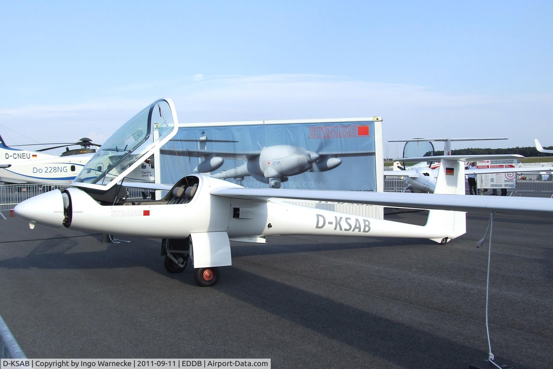 D-KSAB, Stemme S-10VT C/N Not found D-KSAB, Stemme S-10VT at ILA 2012, Berlin
