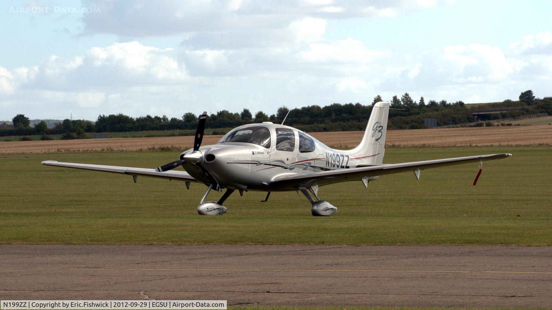 N199ZZ, 2007 Cirrus SR22 G3 GTS C/N 2542, 3. N199ZZ at Duxford Airfield.