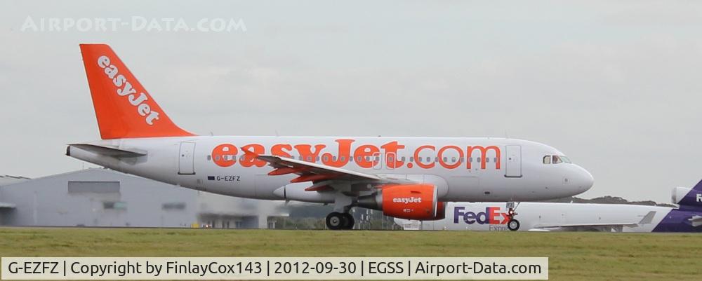 G-EZFZ, 2010 Airbus A319-111 C/N 4425, easyJet Airbus A319-100 at London Stansted