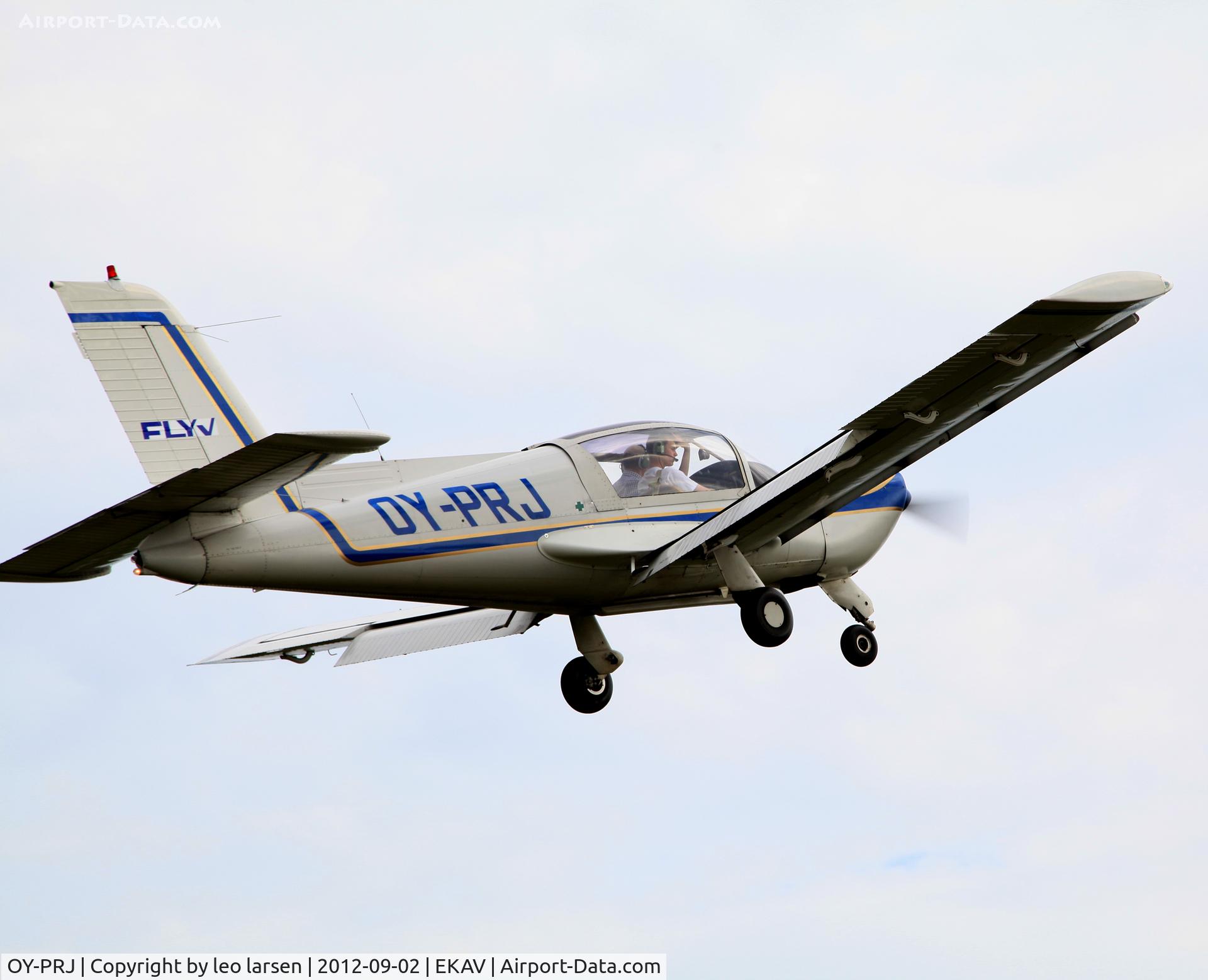 OY-PRJ, 1976 Socata MS-893E Rallye 180GT Gaillard C/N 12727, Aeronautisk Day Avedoere 2.9.12