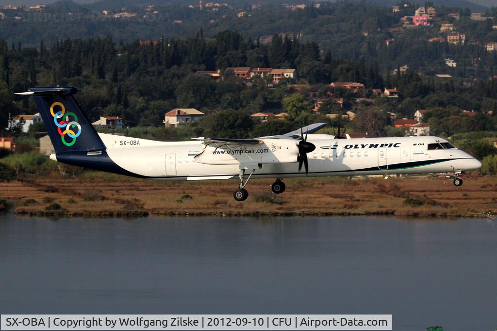 SX-OBA, 2009 De Havilland Canada DHC-8-402Q Dash 8 C/N 4267, visitor