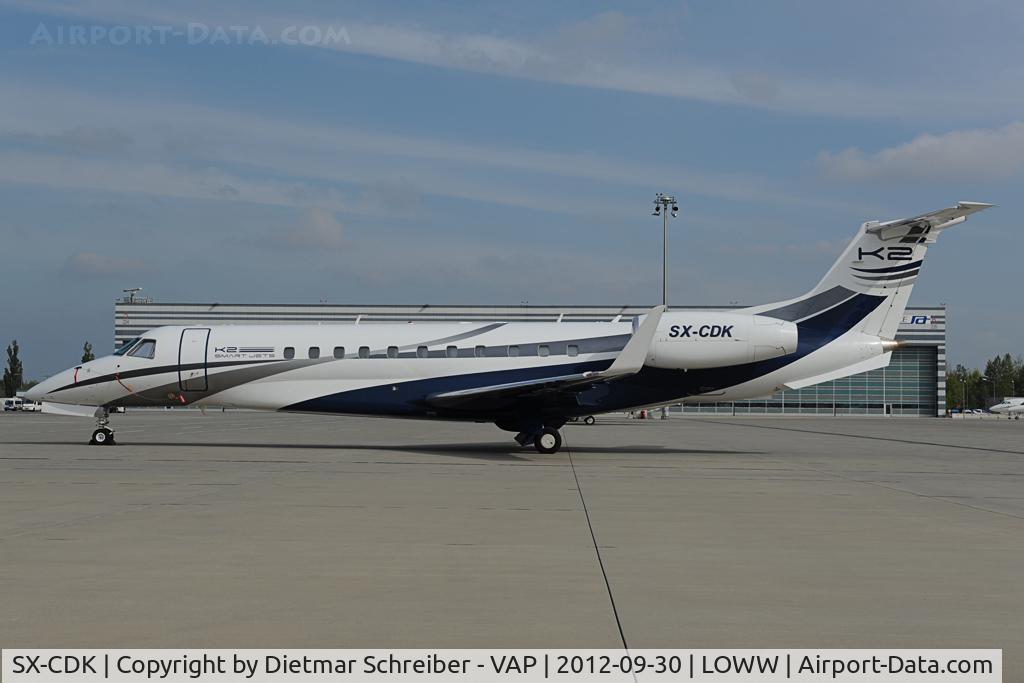 SX-CDK, 2007 Embraer EMB-135BJ Legacy 650 C/N 14500998, K2 Aviation Embraer 135