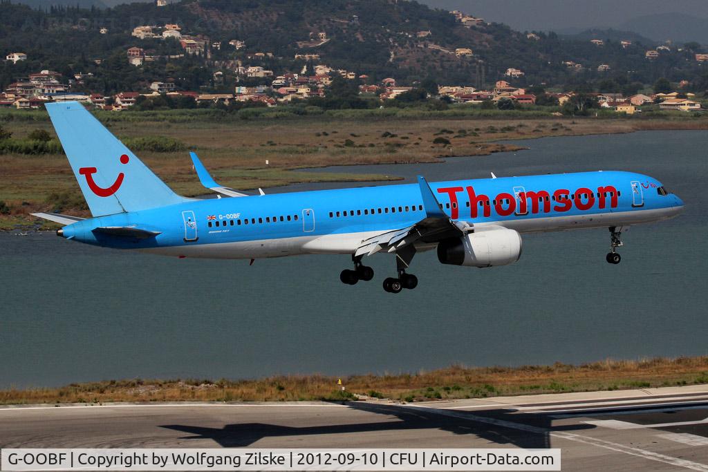 G-OOBF, 2004 Boeing 757-28A C/N 33101, visitor