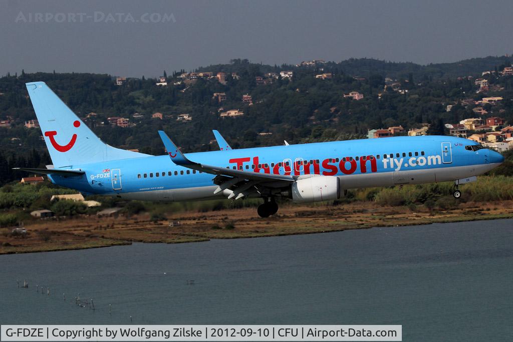 G-FDZE, 2008 Boeing 737-8K5 C/N 35137, visitor