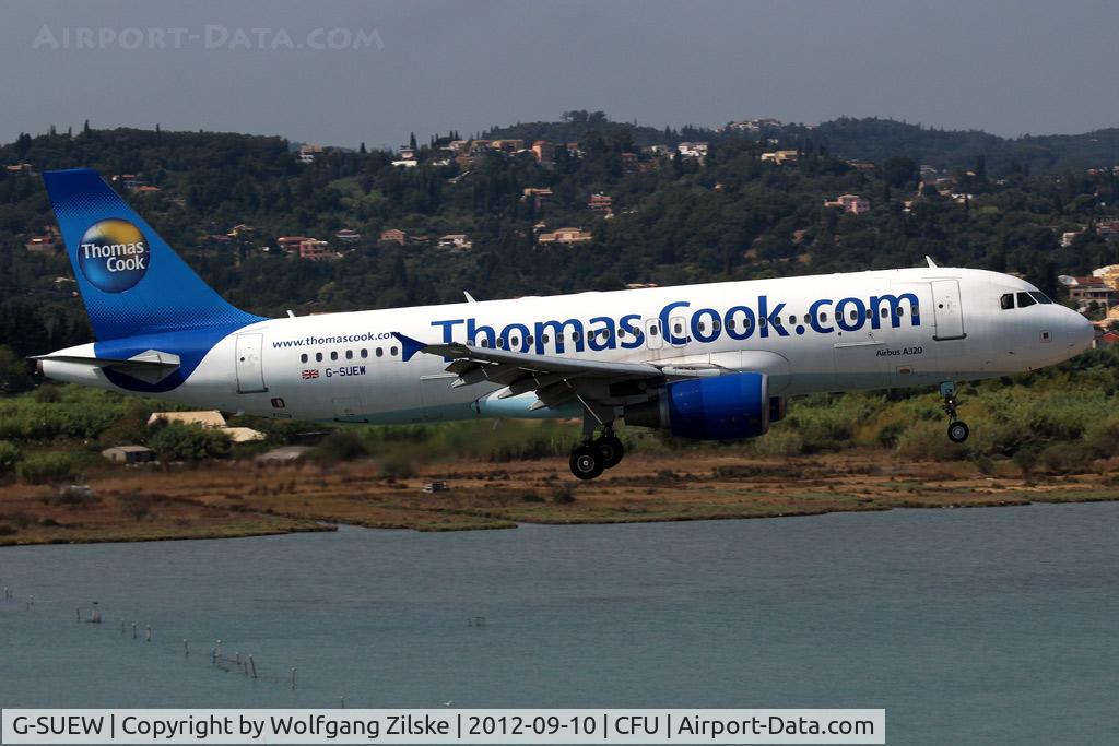 G-SUEW, 2003 Airbus A320-214 C/N 1961, visitor