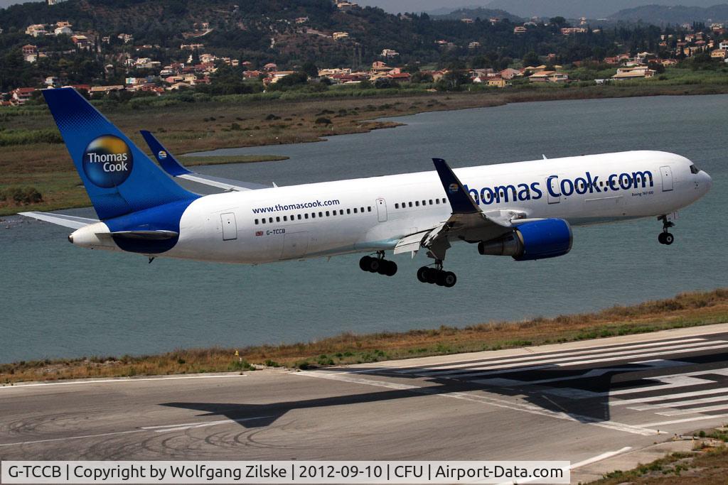 G-TCCB, 1997 Boeing 767-31K C/N 28865, visitor