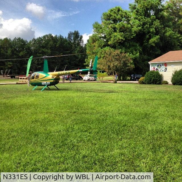 N331ES, 2001 Robinson R44 C/N 1067, Is being used at Lizard Lick Gowing in Zebulon/Wendell Morth Carolina
