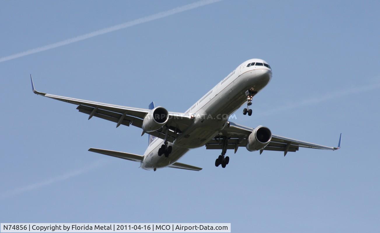N74856, 2004 Boeing 757-324 C/N 32815, United 757-300