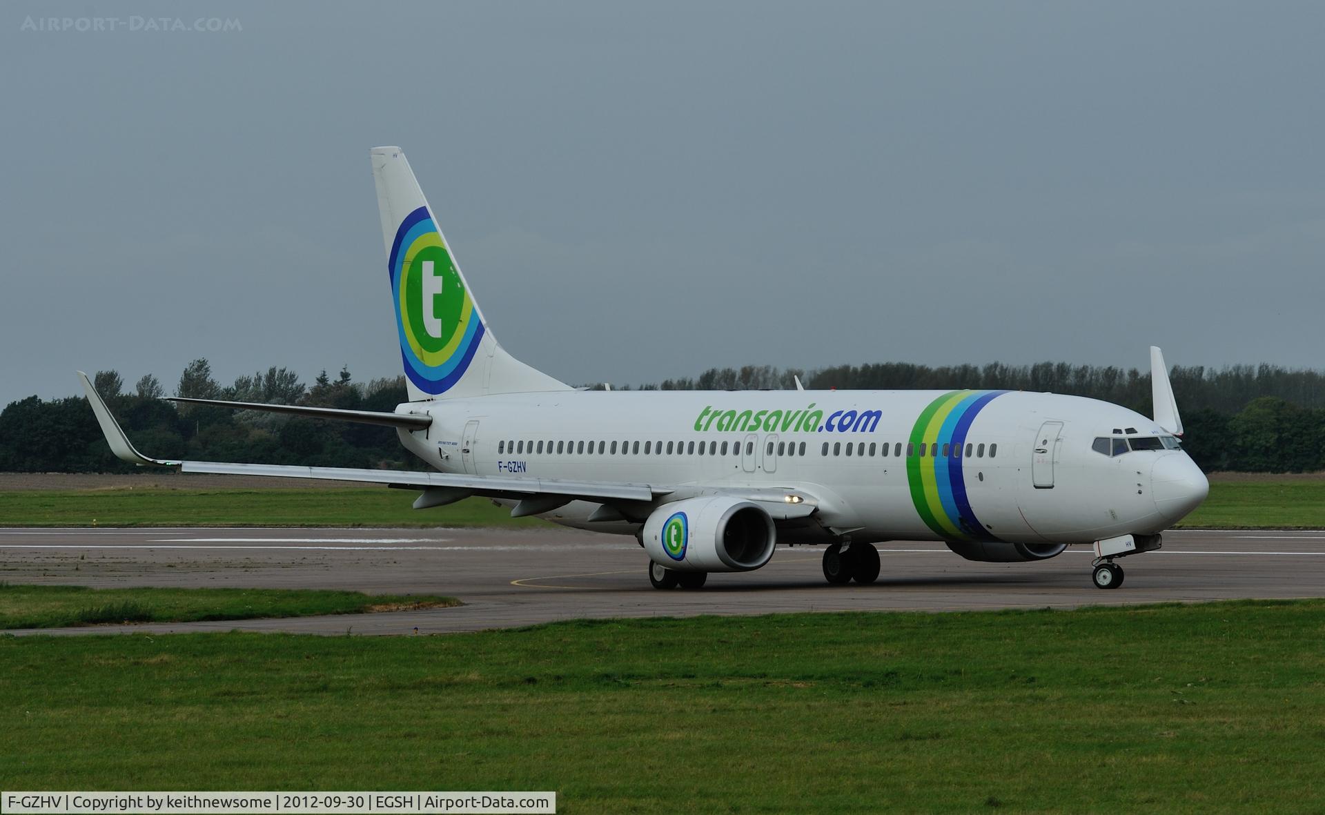 F-GZHV, 1998 Boeing 737-85H C/N 29444, Leaving for air test, then on to Paris.