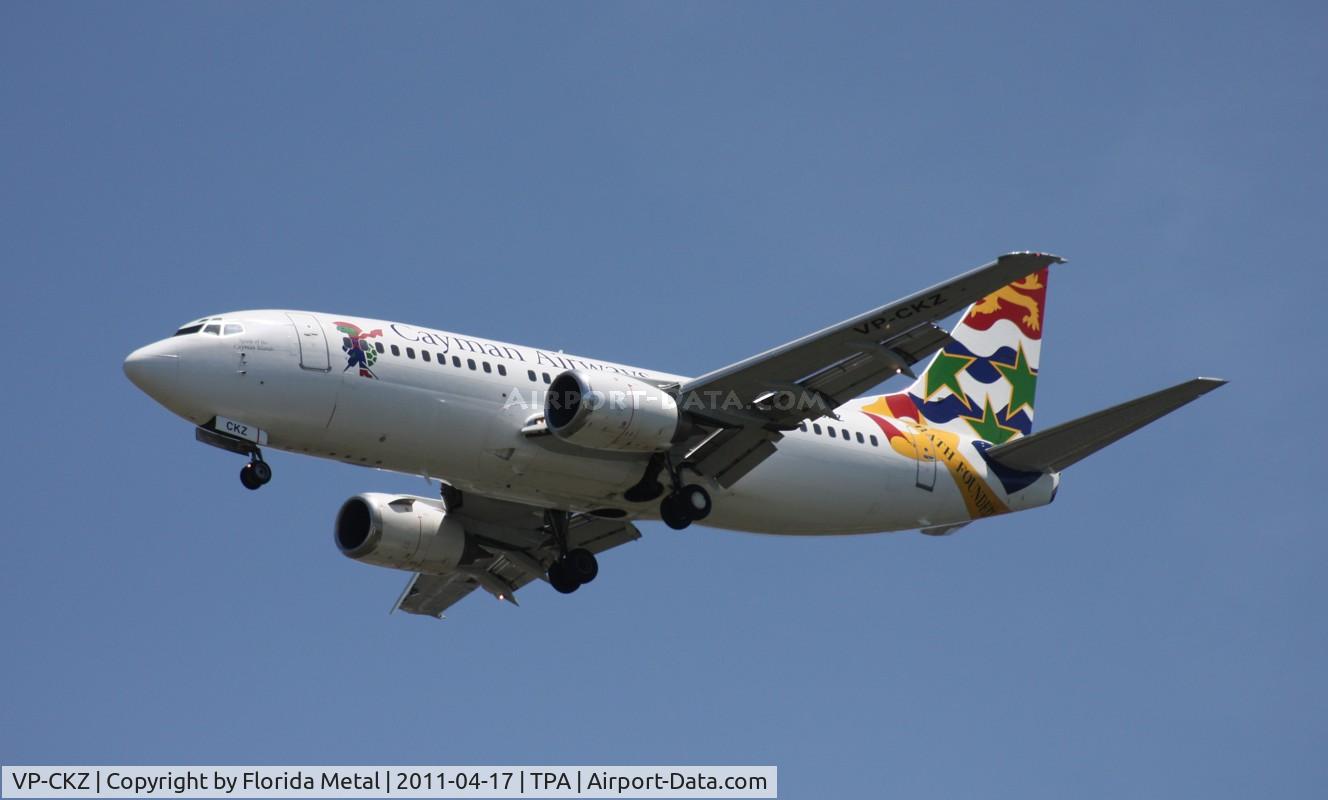 VP-CKZ, 1996 Boeing 737-36E C/N 27626, Cayman 737