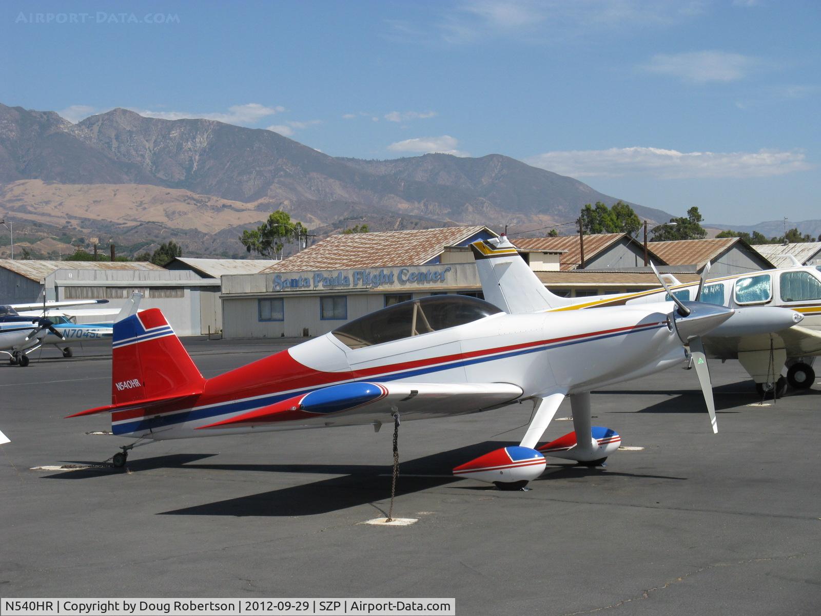 N540HR, 2002 Vans RV-4 C/N 0002, 2002 Howe HARMON ROCKET Ser. 002, Lycoming IO-540 250 Hp, 3-blade MT scimitar prop-an RV-4 derivative with higher performance 
