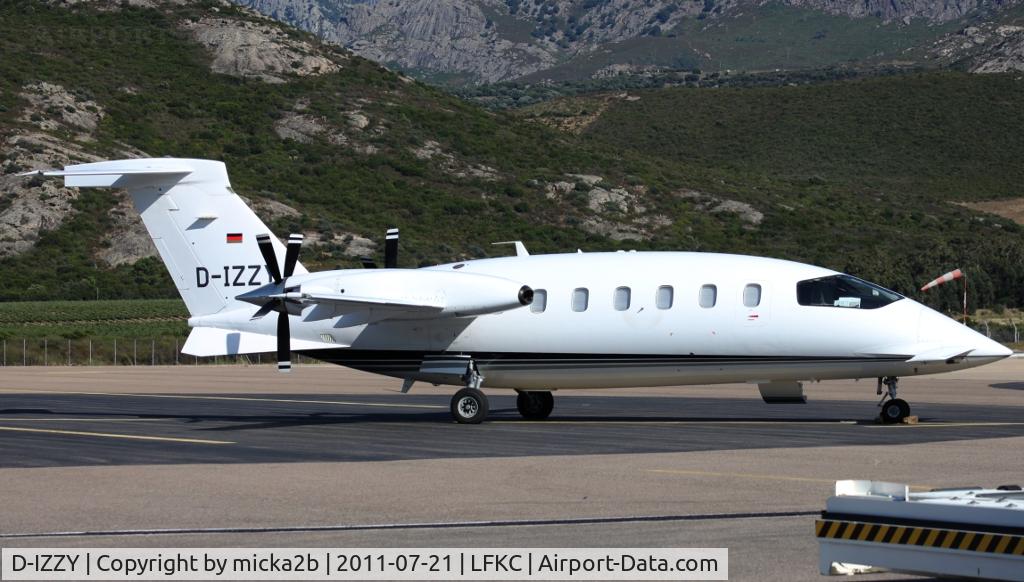 D-IZZY, 1999 Piaggio P-180 Avanti C/N 1034, Parked